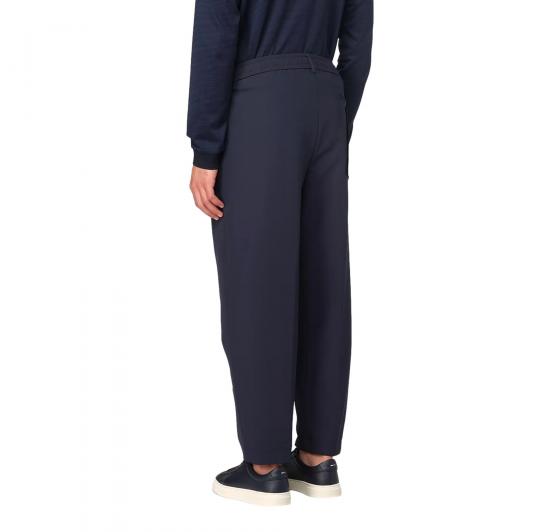 BOSS Pantalone Uomo Con Fit Affusolato In Tessuto Elasticizzato Idrorepellente T Convert Pleat 50539085 Colore Blu