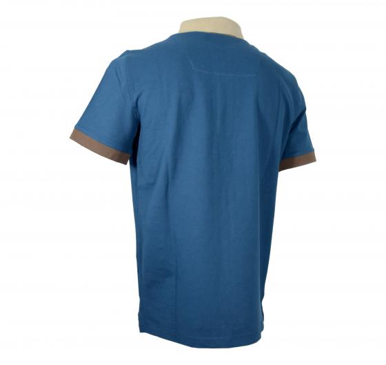 AERONAUTICA MILITARE Polo Uomo Con Ricami Frecce Tricolori 261PO1908UP00191 Colore Blu