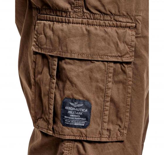 AERONAUTICA MILITARE Bermuda Uomo Cargo BE0066UCT01122 Colore Marrone