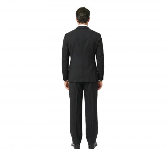 SIMBOLS Abito Uomo Doppiopetto Nero Drop 7 Elasticizzato A11892M Made in Italy
