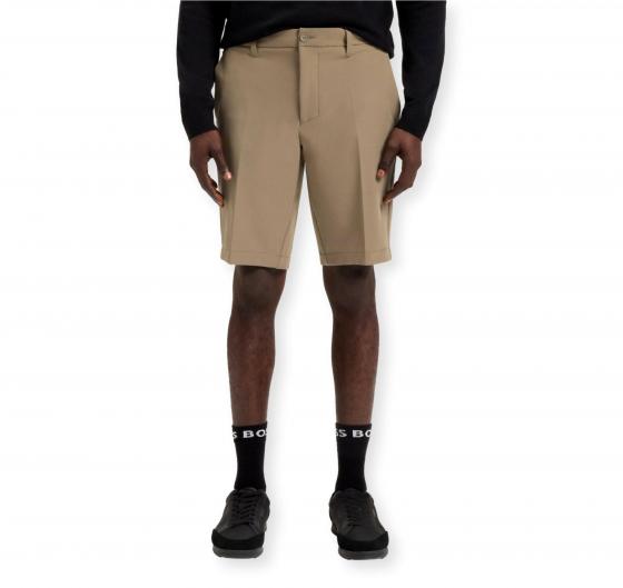 BOSS Bermuda Uomo Slim Fit In Tessuto Elasticizzato Idrorepellente S Commuter 50540337 Colore Beige