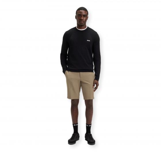 BOSS Bermuda Uomo Slim Fit In Tessuto Elasticizzato Idrorepellente S Commuter 50540337 Colore Beige