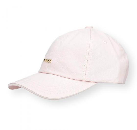 BOSS Cappellino Donna In Twill Di Cotone Con Logo In Metallo Regolabile Ari ME 50533367 Colore Rosa