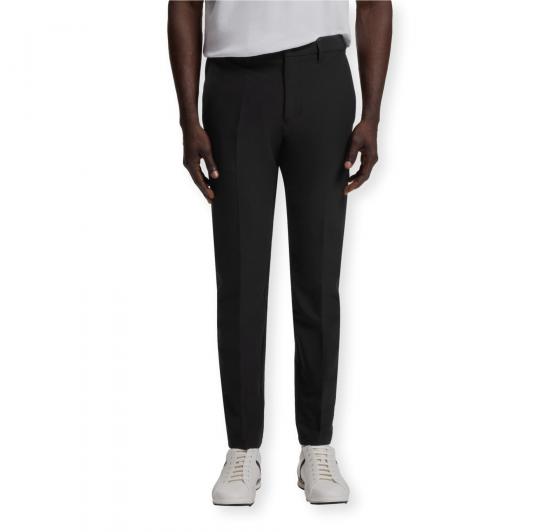 BOSS Pantalone Uomo Slim Fit In Tessuto Elasticizzato Idrorepellente T Commuter Slim 50534303 Colore Nero