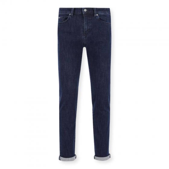 BOSS Jeans Pantalone Uomo Blu Scuro Slim Fit Cotone Stretch 50394638