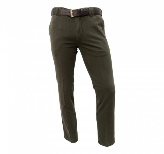 MEYER Pantalone Uomo Modello Oslo 2-5557/37 Verde Scuro