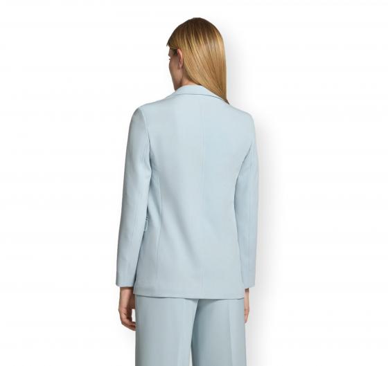 BOSS Blazer Donna Regular Fit in Crepe Elasticizzato C Jabla3 50549396 Colore Celeste