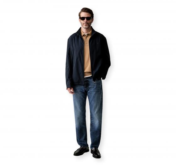 BOSS Polo Uomo in Lana Merino Extrafine H Lancione 50565503 Colore Beige