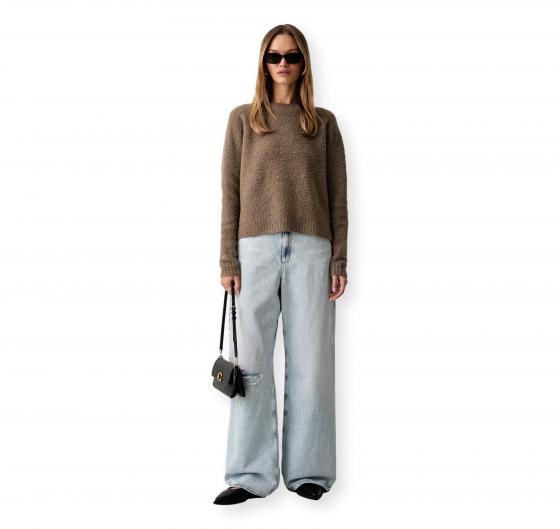BOSS Jeans Donna Slouchy EMMA MR 50564410 Colore Celeste