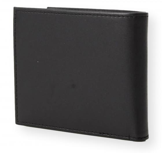 BOSS Portafoglio Uomo in Pelle con Portachiavi Set Trifold Keyring 50559392 Colore Nero