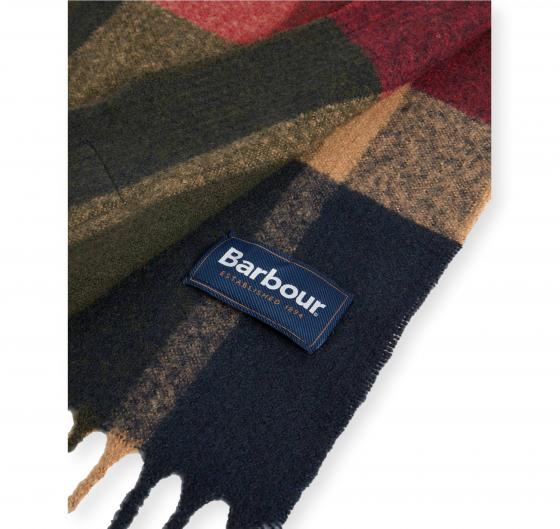 BARBOUR Sciarpa Westerdale a Scacchi Oversize USC0391GN91 Colore Tartan Multicolor
