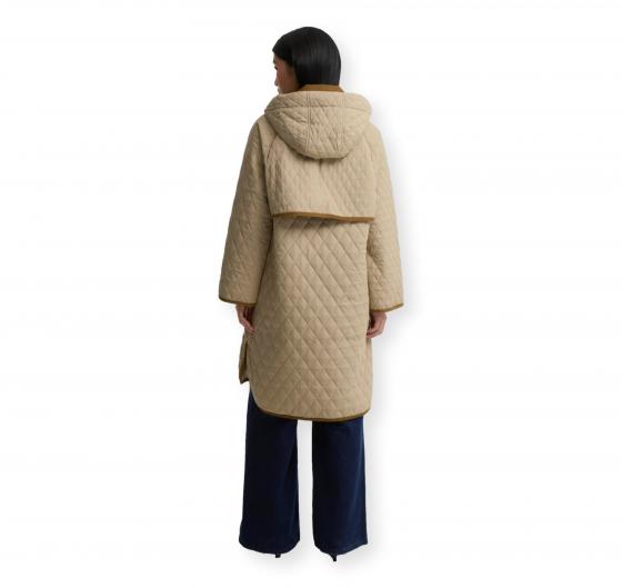 BARBOUR Giacca Donna Trapuntata Cappuccio Removibile Ravensden LQU1926BE31 Colore Beige