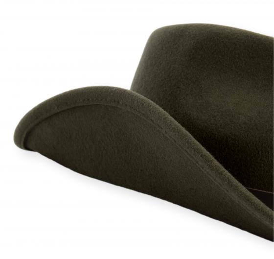 BARBOUR Cappello Uomo in Feltro di Lana Crushable Bushman MHA0007OL71 Verde