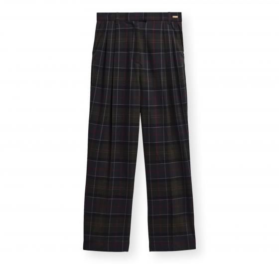 BARBOUR Pantaloni Donna a Taglio Dritto Delilah LTR0440TN43 Colore Classic Tartan