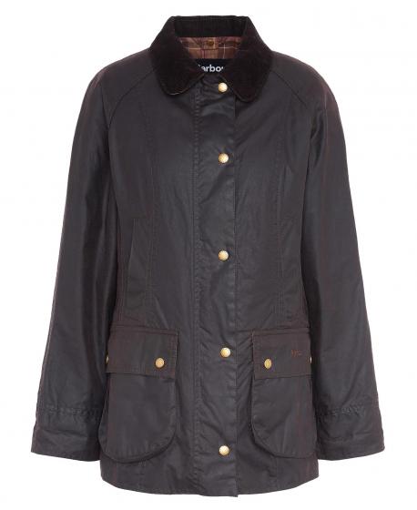 BARBOUR Beadnell Giacca Cerata Donna Rustic in Cotone Wax LWX0667RU52