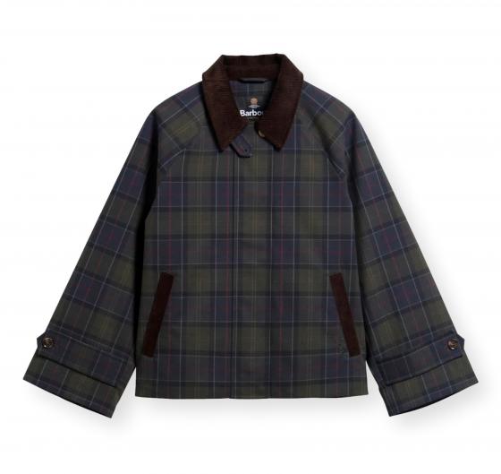 BARBOUR Giacca Donna Antipioggia Sandra LSP0350NY92 Classic Tartan