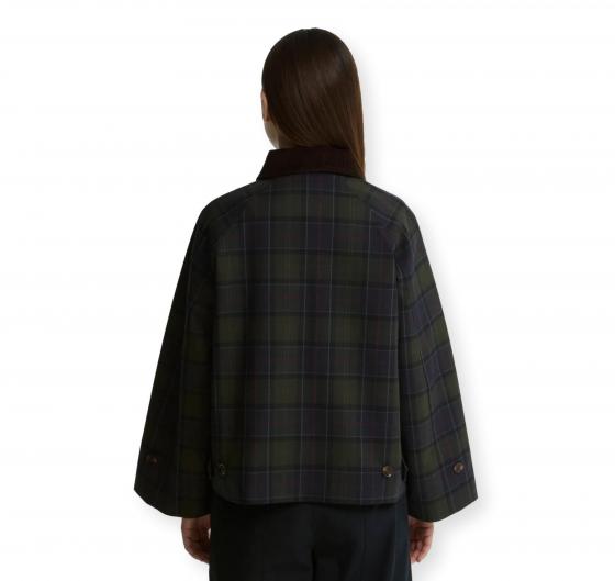 BARBOUR Giacca Donna Antipioggia Sandra LSP0350NY92 Classic Tartan