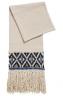 HUGO BOSS Sciarpa in filo misto boucle Karkoki - 50393684 Colore: beige