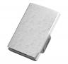 MONDRAGHI Saffiano Silver Mini Wallet in Pelle Protezione RFID Colore Silver
