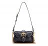 PINKO Borsa Donna Jolene Shoulder Mini Con Tracolla In Metallo Z99Q Colore Nero