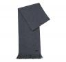 BOSS Sciarpa in Lana Vergine Lavorazione Raschel Modello Albas 50495340 Colore Grigio