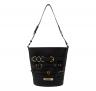PINKO Borsa Donna Borsa Grande Secchiello In Pelle Con Cinturini 104366 Z99A Colore Nero