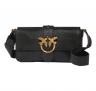 PINKO Borsa Donna Love One Classic Slouchy Morbida a Spalla 104524 Z99Q Colore Nero