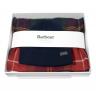 BARBOUR Set Uomo Sciarpa e Cappello Swinton Beanie Galingale MGS0079TN69 Colore Tartan