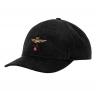 AERONAUTICA MILITARE Cappellino Uomo Effetto Suede Con Logo HA1229UCT04237 Colore Nero