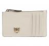 PINKO Portacarte Donna Airone Cardholder Vitello Seta 100251 Z14Q Colore Bianco