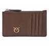 PINKO Portacarte Donna Airone Chardholder Vitello Seta 100251 L74Q Colore Marrone