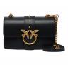 PINKO Borsa Donna a Tracolla Love One Mini In Pelle Colore Nero 105856 Z99Q