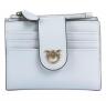 PINKO Portafoglio Donna In Pelle Multi Purpose Wallet 103610 E37Q Colore Azzurro