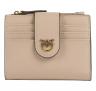 PINKO Portafoglio Donna In Pelle Multi Purpose Wallet 103610 C50Q Colore Beige