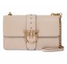 PINKO Borsa Donna Love One Classic St Cl Vitello Seta 105857 Colore Beige C50Q