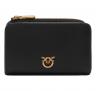 PINKO Portafoglio Donna Mini Wallet In Pelle 106206 Colore Nero Z99Q
