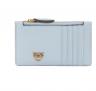 PINKO Portacarte Donna Airone Chardholder Vitello Seta 100251 E37Q Colore Azzurro